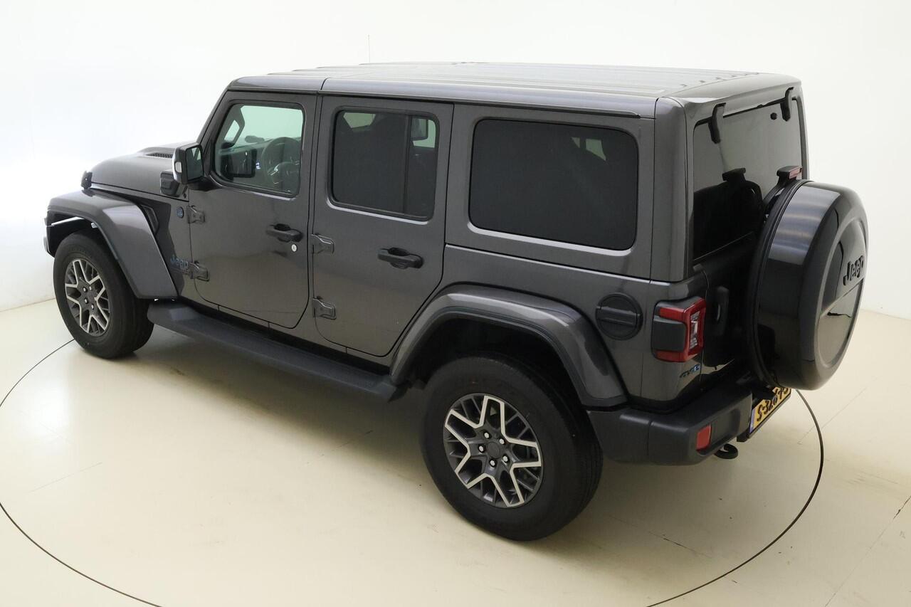 Jeep WRANGLER Unlimited 4xe 380 80th Anniversary Automaat |Front & rear camera | Adaptieve cruise control | Stoel & stuurverwarming | Lederen interieur | Navigatie | Climate control