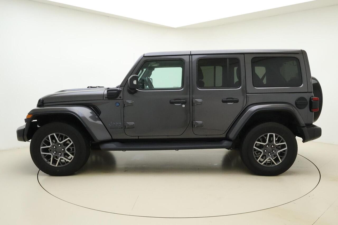 Jeep WRANGLER Unlimited 4xe 380 80th Anniversary Automaat |Front & rear camera | Adaptieve cruise control | Stoel & stuurverwarming | Lederen interieur | Navigatie | Climate control