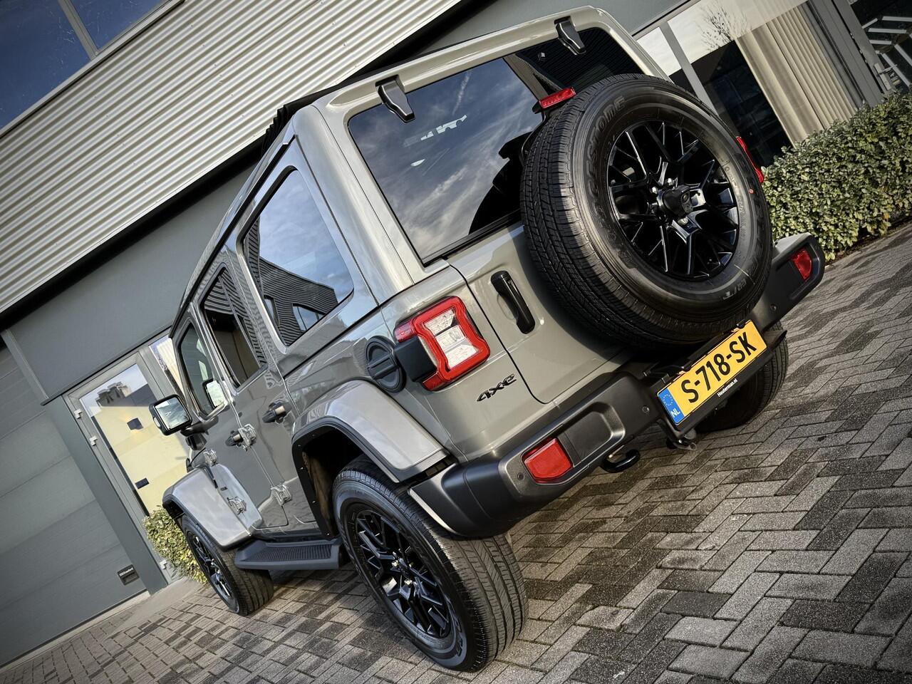 Jeep WRANGLER Unlimited 4xe 380 Sahara Open Sky/ Trekhaak/ Nardo