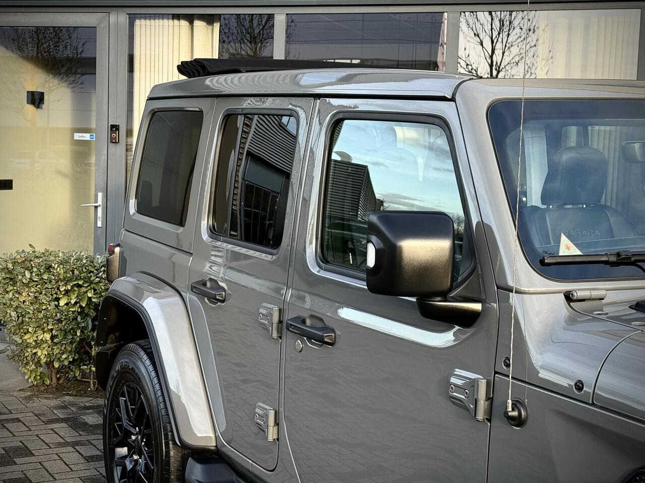Jeep WRANGLER Unlimited 4xe 380 Sahara Open Sky/ Trekhaak/ Nardo