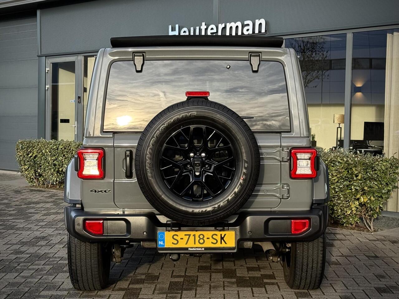 Jeep WRANGLER Unlimited 4xe 380 Sahara Open Sky/ Trekhaak/ Nardo