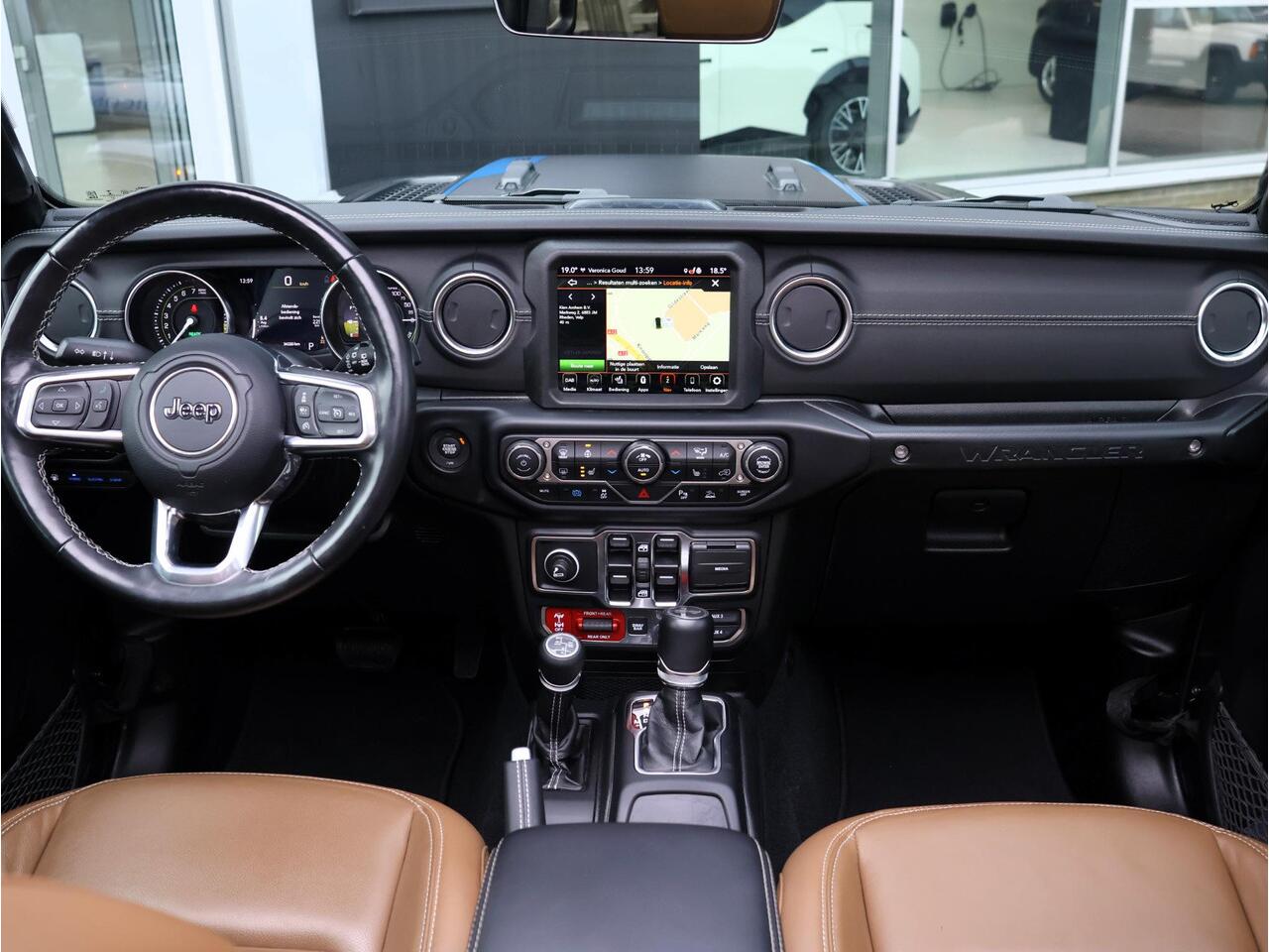 Jeep WRANGLER Unlimited 4xe 380 Rubicon | Sun roof | Elektrische Lier | Apple Carplay/Android Auto |