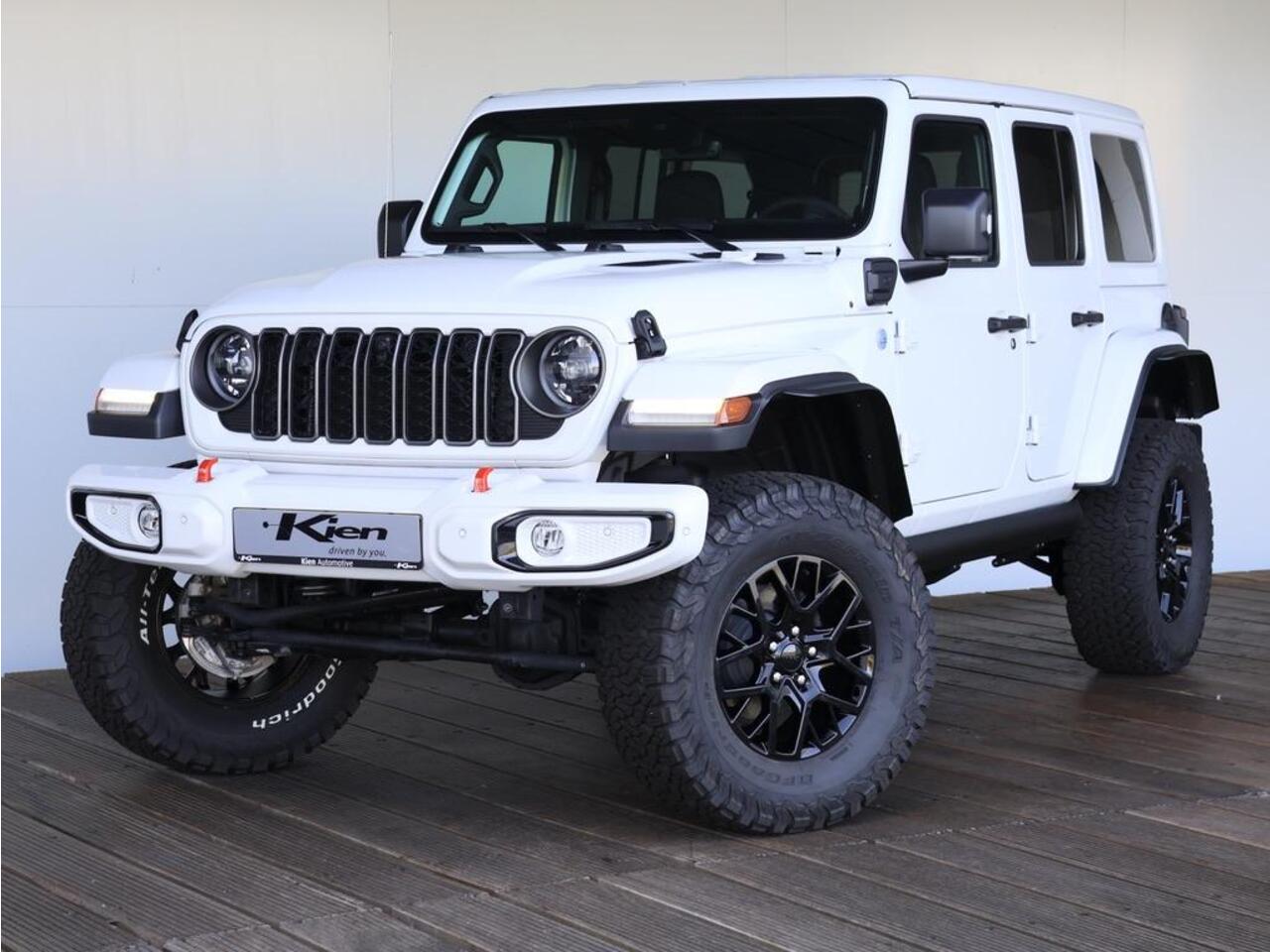 Jeep WRANGLER Unlimited 4xe 380 Dominator | Liftkit 2.5 Rubicon | Electric Treeplanken | Grill 2025 |