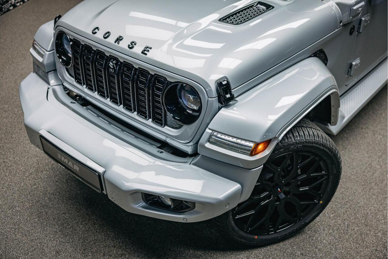 Jeep WRANGLER Unlimited 4xe 380 Sahara | Corse Edition Custom Made | Hybride | Stuur- en Stoelverwarming | Achteruitrijcamera |