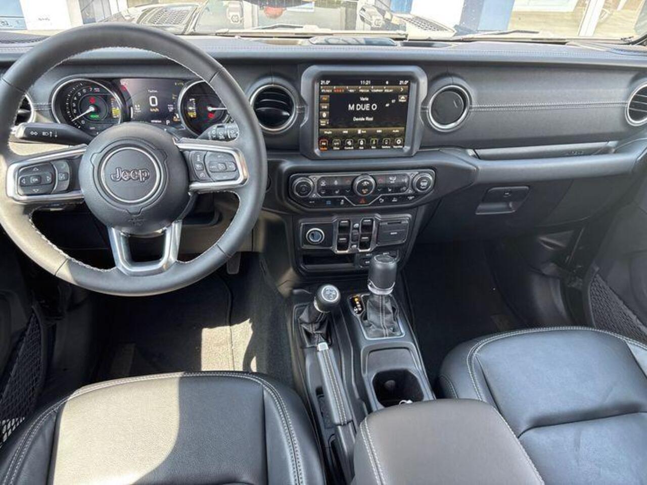 Jeep WRANGLER Unlimited 4xe 380 Sahara PHEV |380pk | Leder | Stoelverwarming | Navigatie