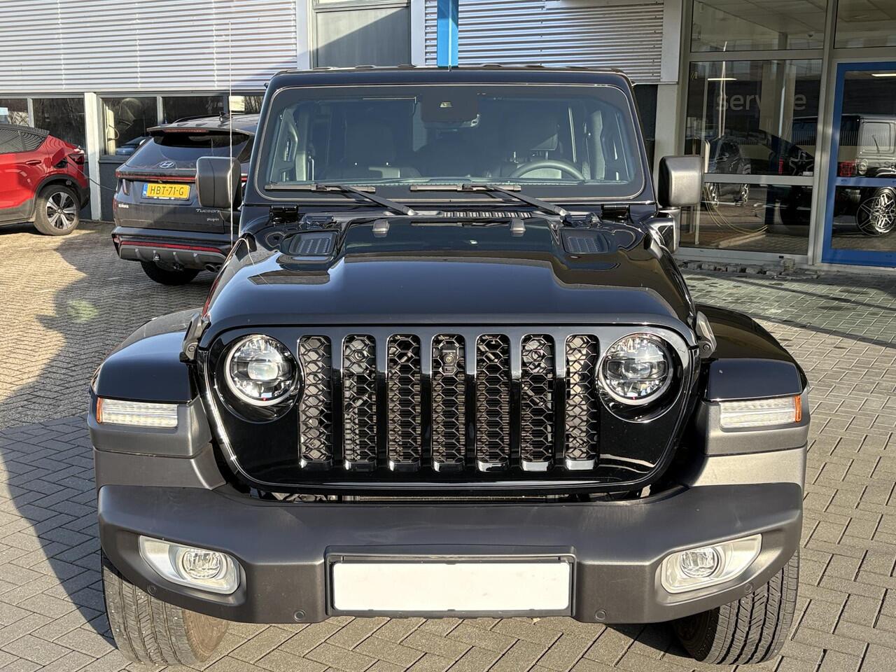 Jeep WRANGLER Unlimited 4xe 380pk Sahara PHEV | Leder | Stoel- & Stuurverwarming | Navigatie | Afneembaar Dak |