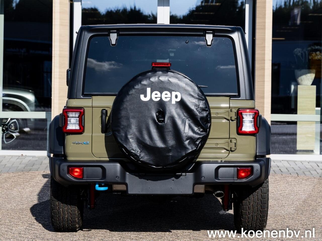 Jeep WRANGLER 4xE 380pk Auto. 4x4 RUBICON 1941 2500 KG Trekgewicht