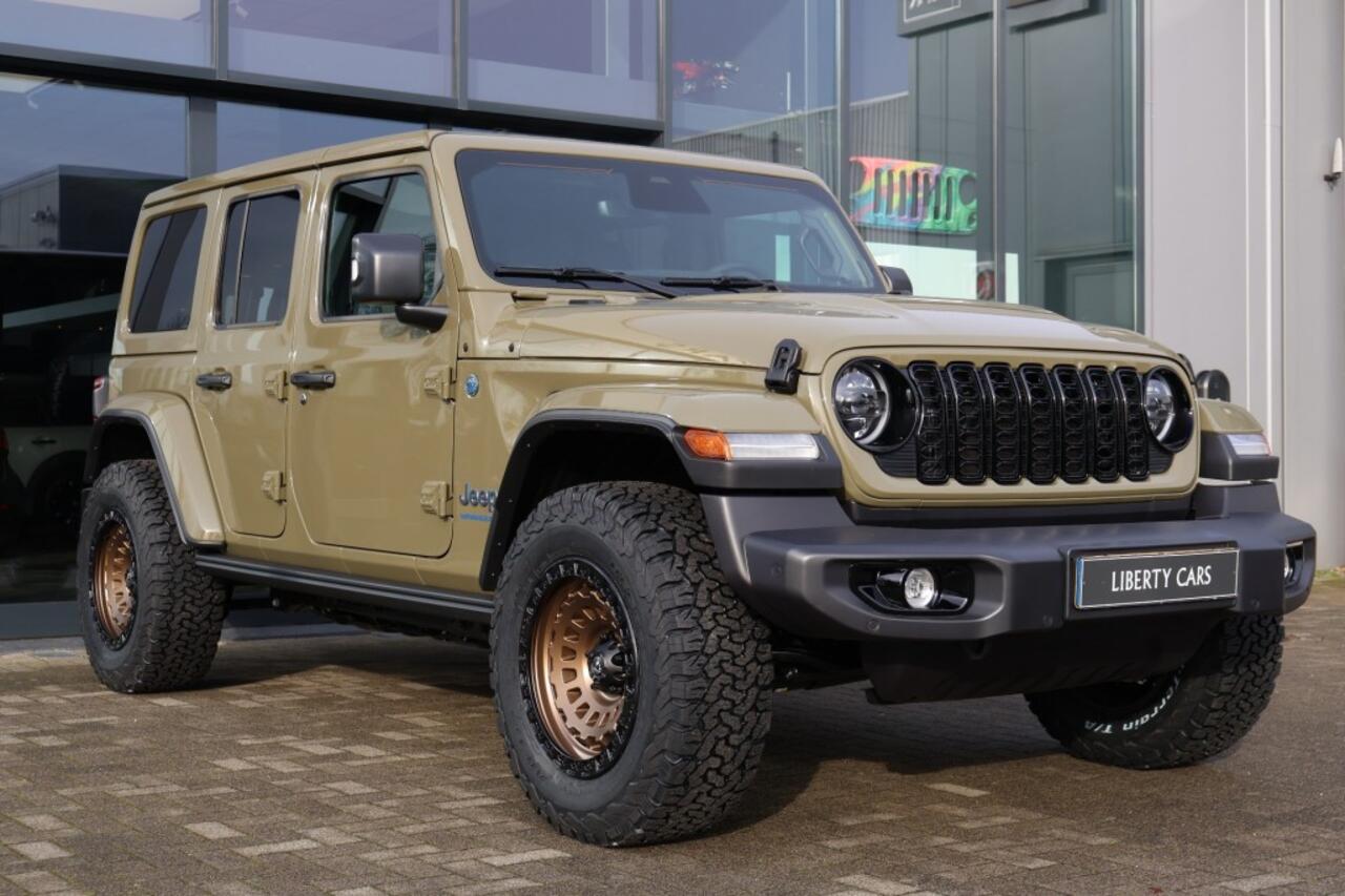 Jeep WRANGLER 4XE 380 SAHARA / Olive Drab / NIEUW MODEL 2026