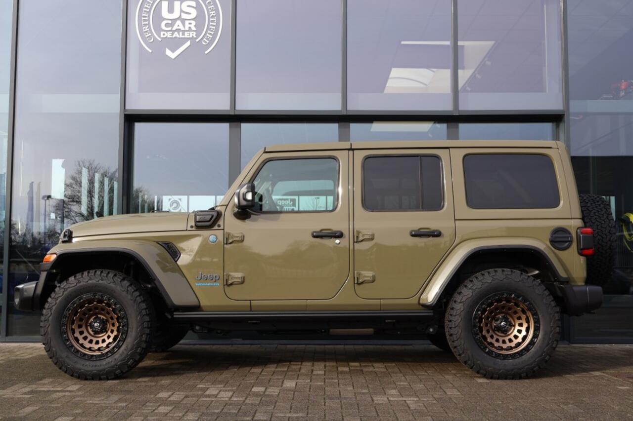 Jeep WRANGLER 4XE 380 SAHARA / Olive Drab / NIEUW MODEL 2026