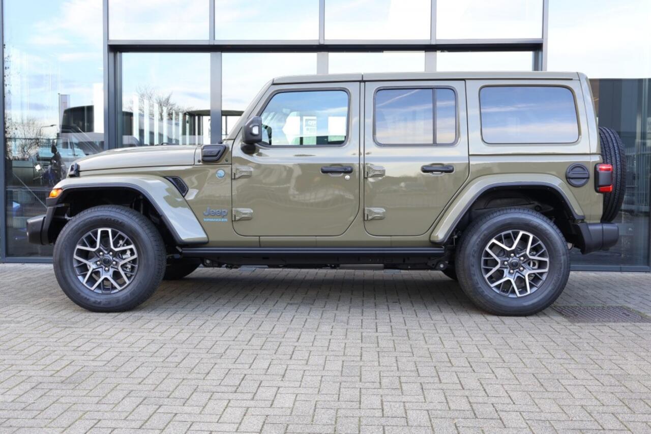 Jeep WRANGLER 4XE 380 SAHARA / Olive Drab / NIEUW MODEL 2026