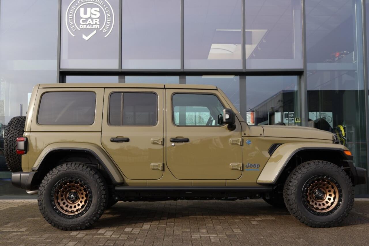 Jeep WRANGLER 4XE 380 SAHARA / Olive Drab / NIEUW MODEL 2026