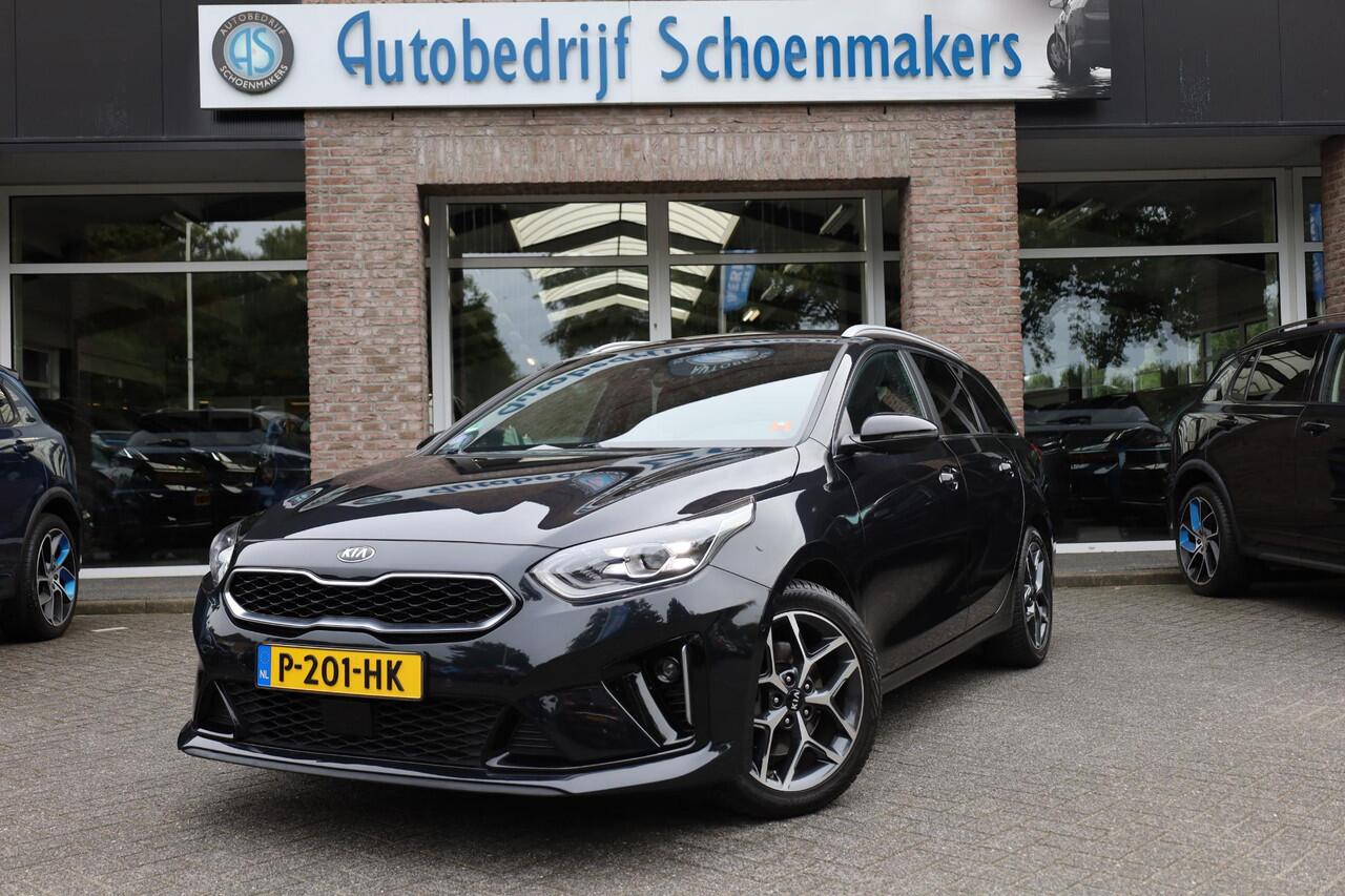 KIA CEE D Ceed Sportswagon 1.4 T-GDi GT-PlusLine TREKHAAK HALF-LEER CARPLAY STOEL/STUURVERW. JBL-SOUND ELEC.ACHTERKLEP ADAPTIVE-CRUISE CLIMA NAVI 2XPDC 17''LMV