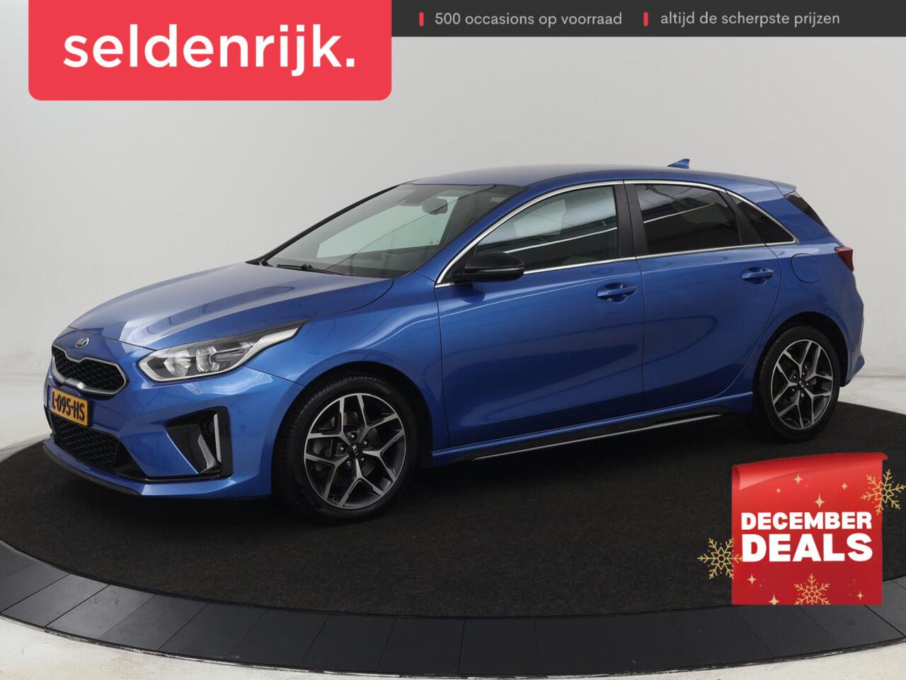 KIA CEE D Ceed 1.5 T-GDi MHEV GT-Line | 160pk | Camera | Carplay | Navigatie | Sportstuur | DAB | Parkeerhulp | Getint glas | Cruise control