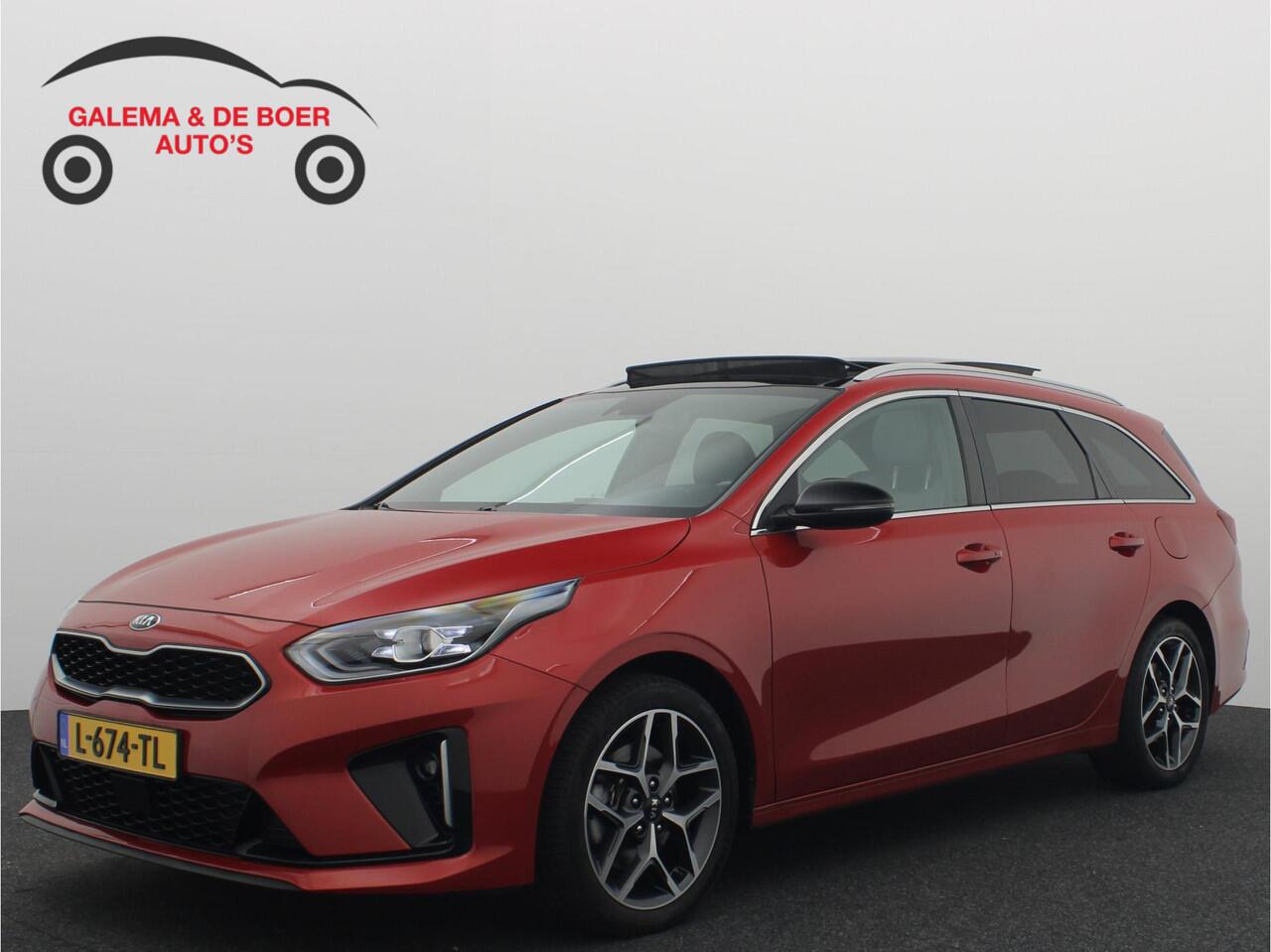 KIA CEE D Ceed Sportswagon 1.0 T-GDi GT-Line TREKHAAK / PANORAMADAK / FULL LED / KEYLESS / GR NAVI / CAMERA / CARPLAY / STOELVERW / STUURVERW / NL-AUTO