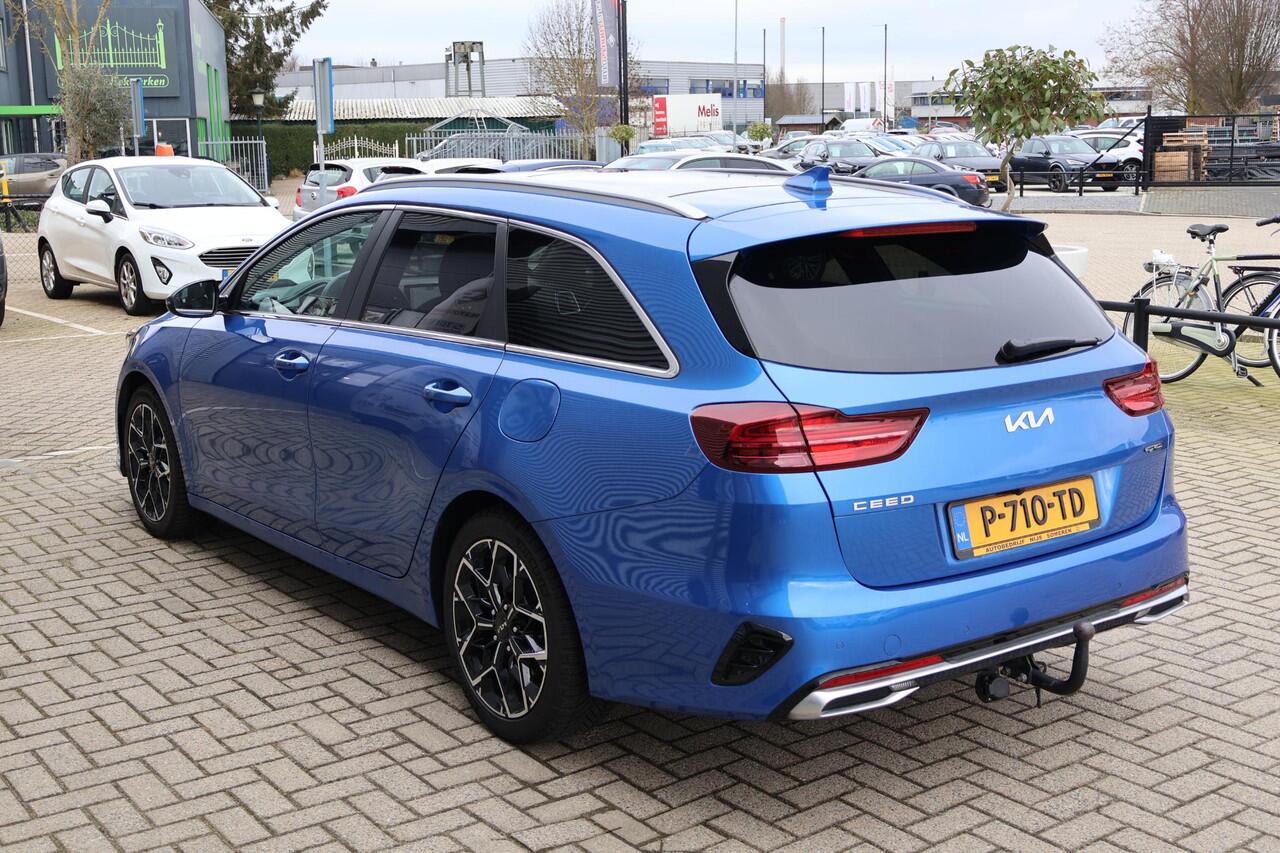 KIA CEE D Ceed Sportswagon 1.5 T-GDi GT-Line 1e Eigenaar | Volledig Onderh | BTW | NL-Auto | PANO | Winterpack | Trekhaak | Camera | Elek Klep | Climate | Ad Cruise | DAB | Led | Keyless | PDC | Start/Stop | Hill-Hold