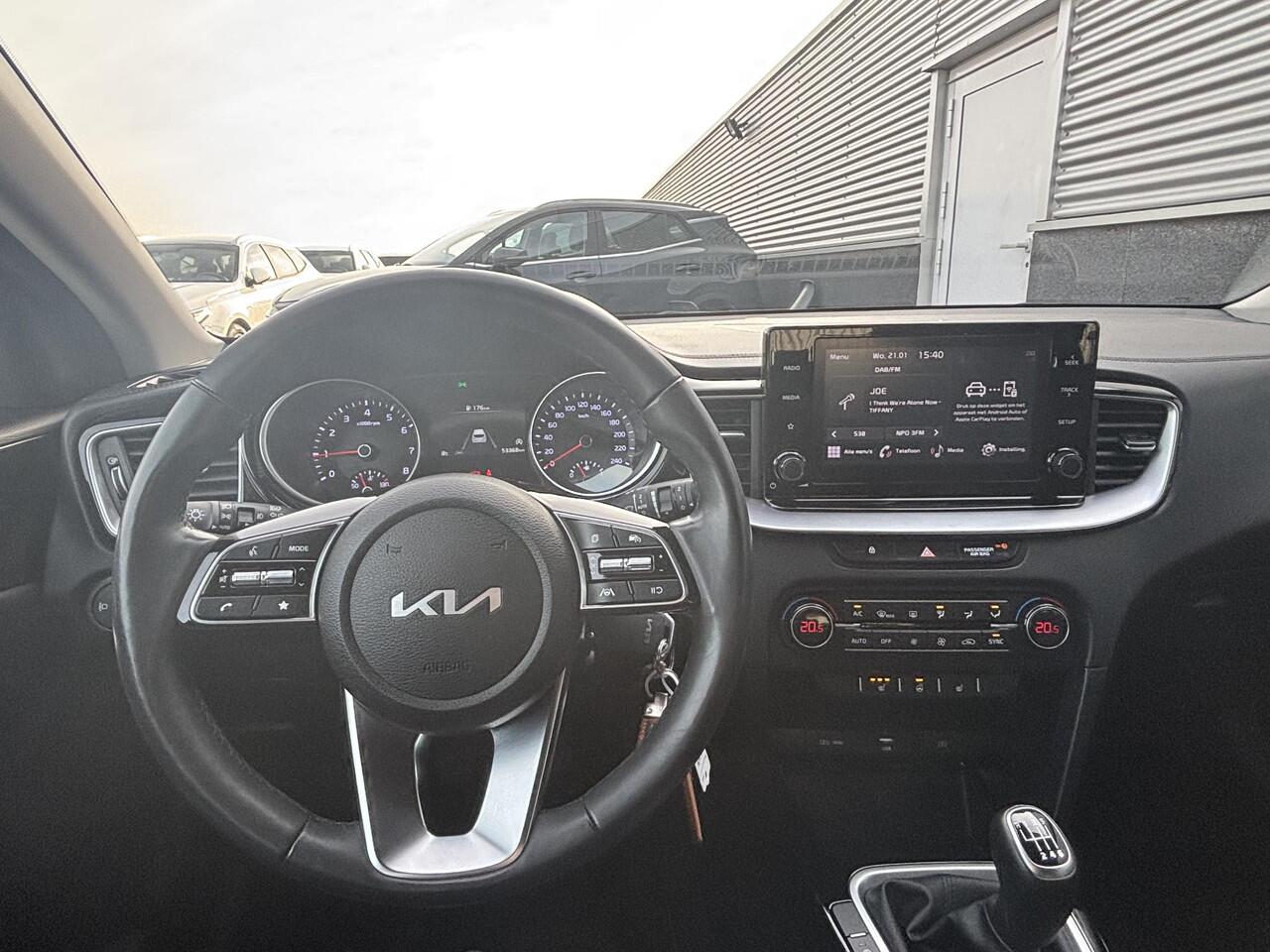 KIA CEE D Ceed Sportswagon 1.5 T-GDi DynamicPlusLine Apple Carplay en/of Android auto Navigatie, Stoel- & Stuurwiel verwarmd, Trekhaak