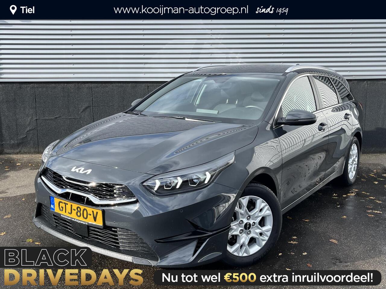 KIA CEE D Ceed Sportswagon 1.5 T-GDi DynamicPlusLine 1e eign. BTW-auto, Stoel- & Stuurwiel verwarmd, Navigatie, Elek. Achterklep,