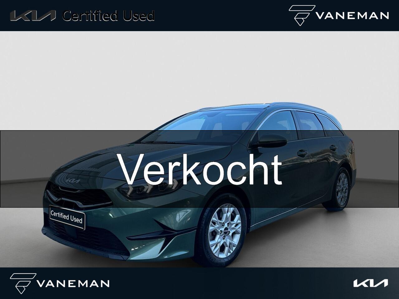 KIA CEE D Ceed Sportswagon 1.0 T-GDi DynamicPlusLine Camera | Navi | H-Leder | Stuur-/Stoelverwarming | Clima | Key-Less | Apple CarPlay/Android Auto | PDC | Cruise | LED |