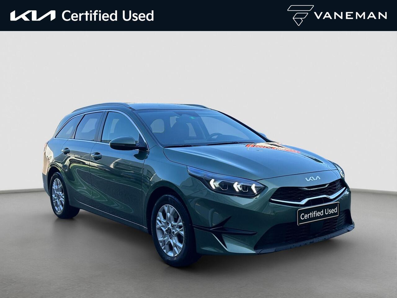 KIA CEE D Ceed Sportswagon 1.0 T-GDi DynamicPlusLine Camera | Navi | H-Leder | Stuur-/Stoelverwarming | Clima | Key-Less | Apple CarPlay/Android Auto | PDC | Cruise | LED |