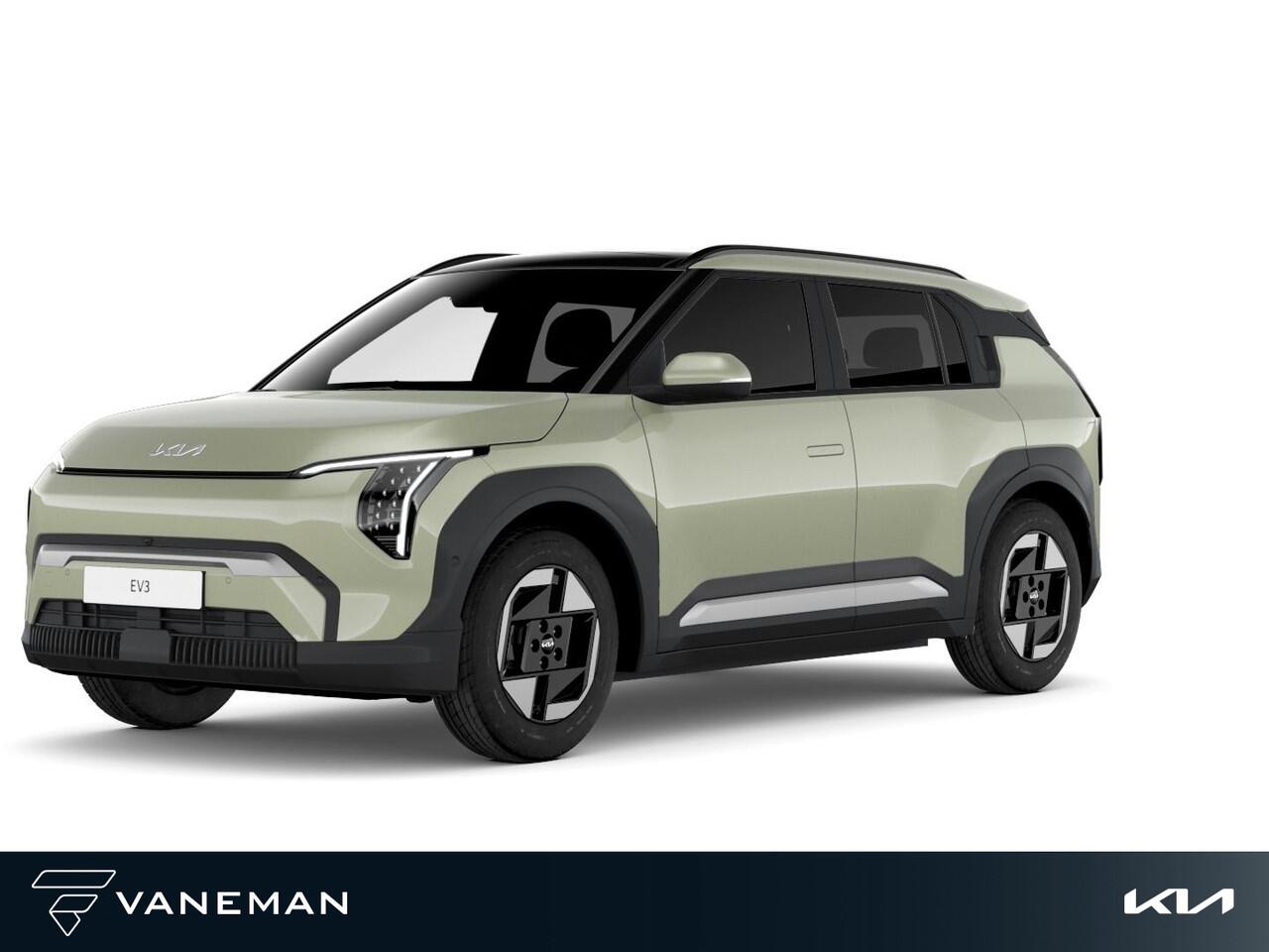 KIA EV3 Plus Advanced 81.4 kWh | Elektrisch glazen schuif-/kanteldak | Kunstlederen bekleding