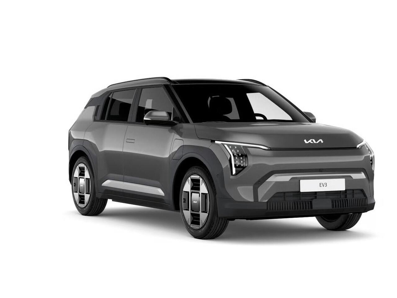 KIA EV3 Plus Advanced 58.3 kWh | Navi | 19" | Adapt. Cruise | Clima | Schuif/Kanteldak | Stoel&Stuurverw. | Priv Glass | BSM | Harman Kardon
