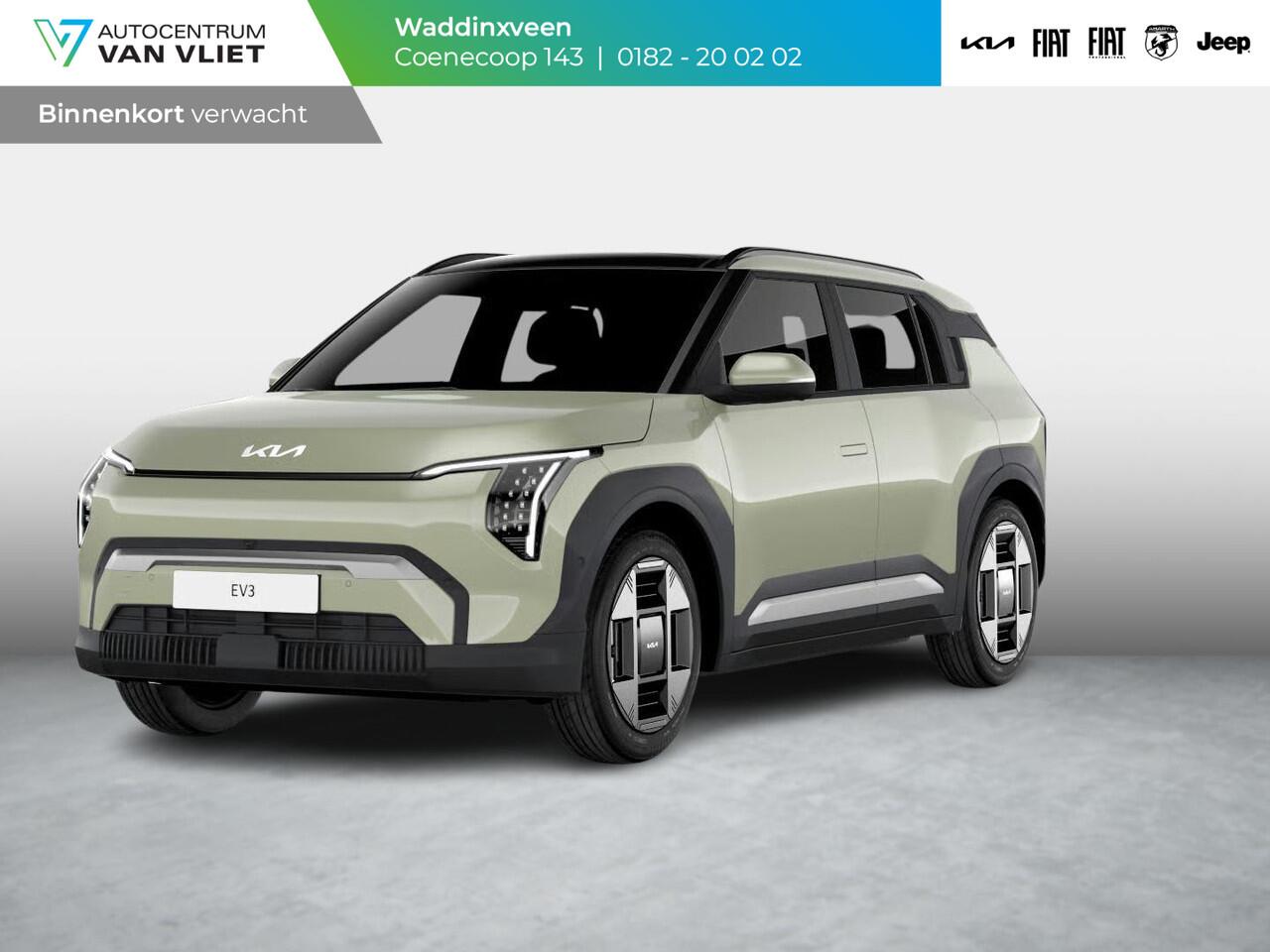 KIA EV3 Plus 81.4 kWh | Binnenkort beschikbaar | Stoel & Stuurverwarming | Apple Carplay | Adapt. Cruise | Camera | 17" | Navi