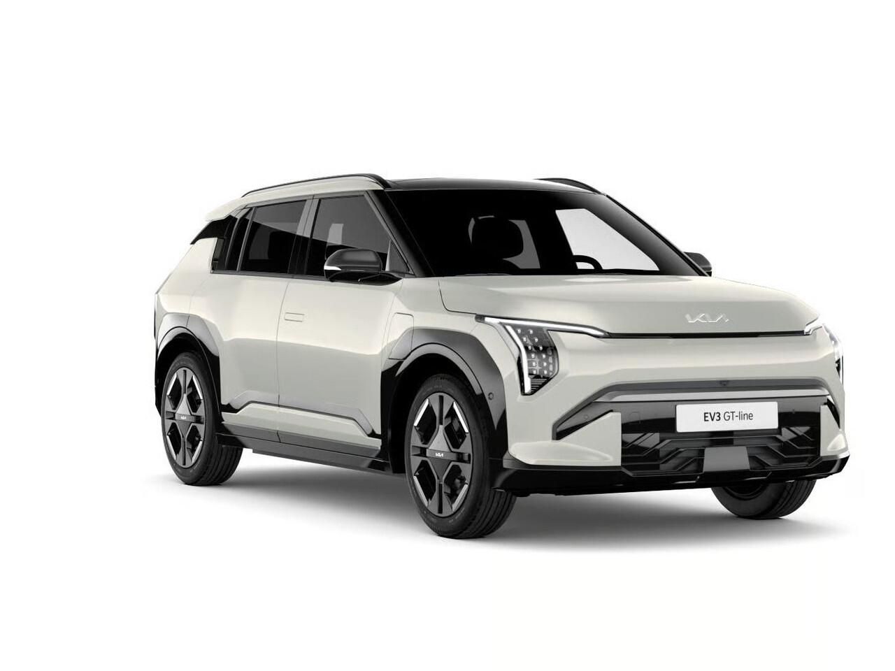 KIA EV3 GT-PlusLine 81.4 kWh | Schuif/kanteldak | Stoel&Stuur Verw. | Camera | Adapt. Cruise | HUD | 19" | Keyless