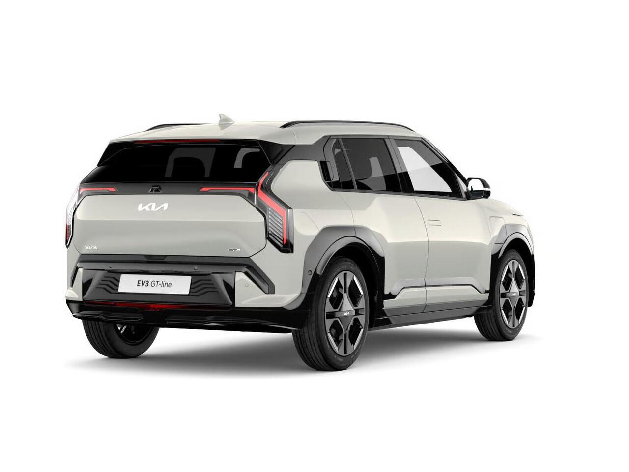 KIA EV3 GT-PlusLine 81.4 kWh | Schuif/kanteldak | Stoel&Stuur Verw. | Camera | Adapt. Cruise | HUD | 19" | Keyless