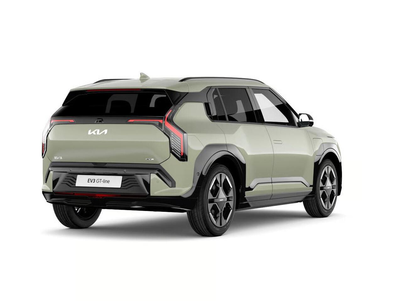 KIA EV3 GT-PlusLine 81.4 kWh | Schuif/kanteldak | Stoel&Stuur Verw. | Camera | Adapt. Cruise | HUD | 19" | Keyless