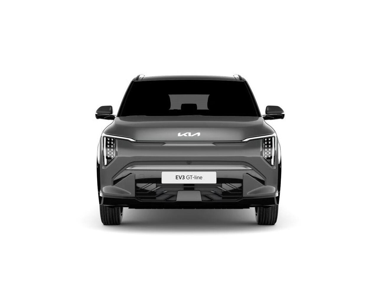 KIA EV3 GT-PlusLine 81.4 kWh | Schuif/kanteldak | Stoel&Stuur Verw. | Camera | Adapt. Cruise | HUD | 19" | Keyless