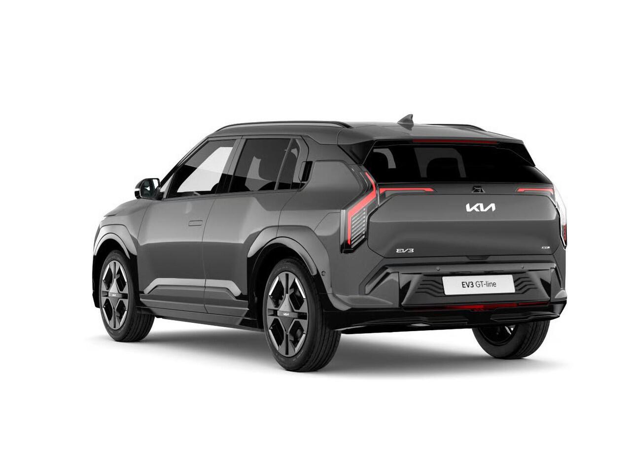 KIA EV3 GT-PlusLine 81.4 kWh | Schuif/kanteldak | Stoel&Stuur Verw. | Camera | Adapt. Cruise | HUD | 19" | Keyless