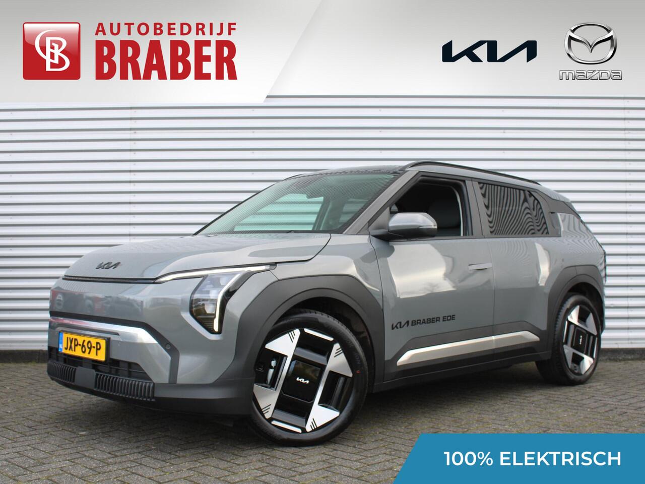 KIA EV3 Plus Advanced 81.4 kWh | Stuur/stoelverwarming | Schuifdak | Camera | Elek. stoelverstelling | 19" LM | Dodehoek detectie | Clima | LED |