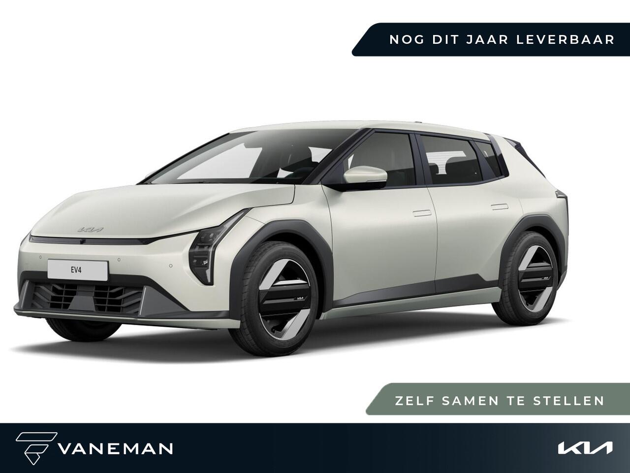 KIA EV4 Air 58.3 kWh | Cruise control adaptief met Stop&Go en stuurhulp | Tijdelijk gratis Metallic Lak t.w.v. ¤ 895,- | Zelf samenstellen