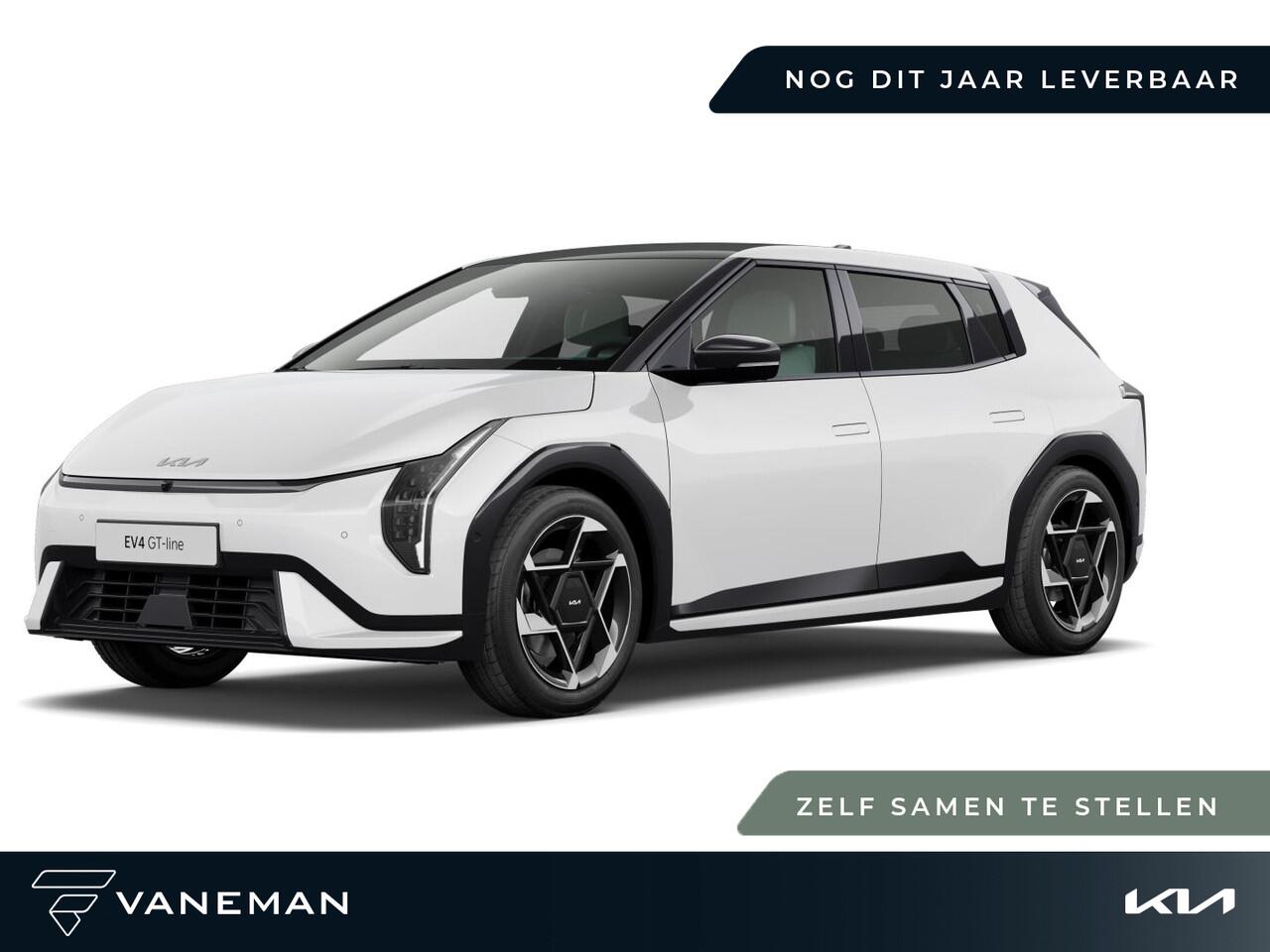 KIA EV4 GT-Line Business Edition 81.4 kWh | DIT JAAR NOG RIJDEN | Tijdelijk gratis Metallic Lak t.w.v. ¤ 895,- | Zelf samenstellen