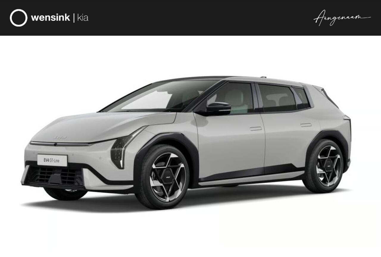 KIA EV4 GT-Line Business Edition 81.4 kWh | Adaptieve cruise control | Stoel- en stuurwielverwarming | Achteruitrijcamera | 19" LM velgen GT-Line | LED-koplampen |
