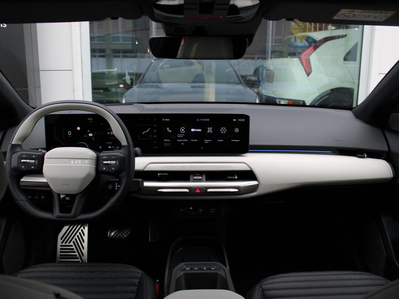 KIA EV4 GT-PlusLine 81.4 kWh Direct Leverbaar | HUD | Harman Kardon | Pano dak | Stoel en stuurverwarming | Geheugenfunctie bestuurdersstoel |