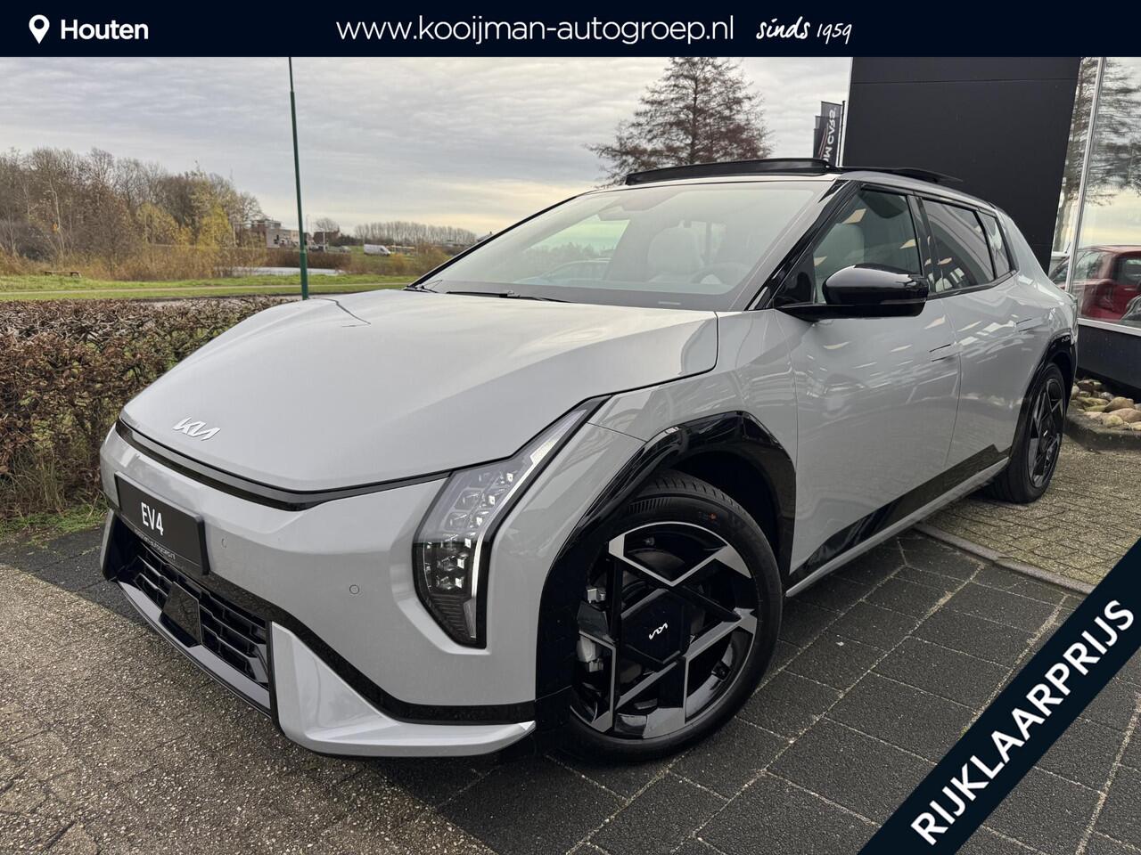 KIA EV4 GT-Line 81.4 kWh Uit Voorraad Leverbaar!!, Voorraadkorting!, Complete Uitvoering!, Incl. Inruilpremie, Enz...