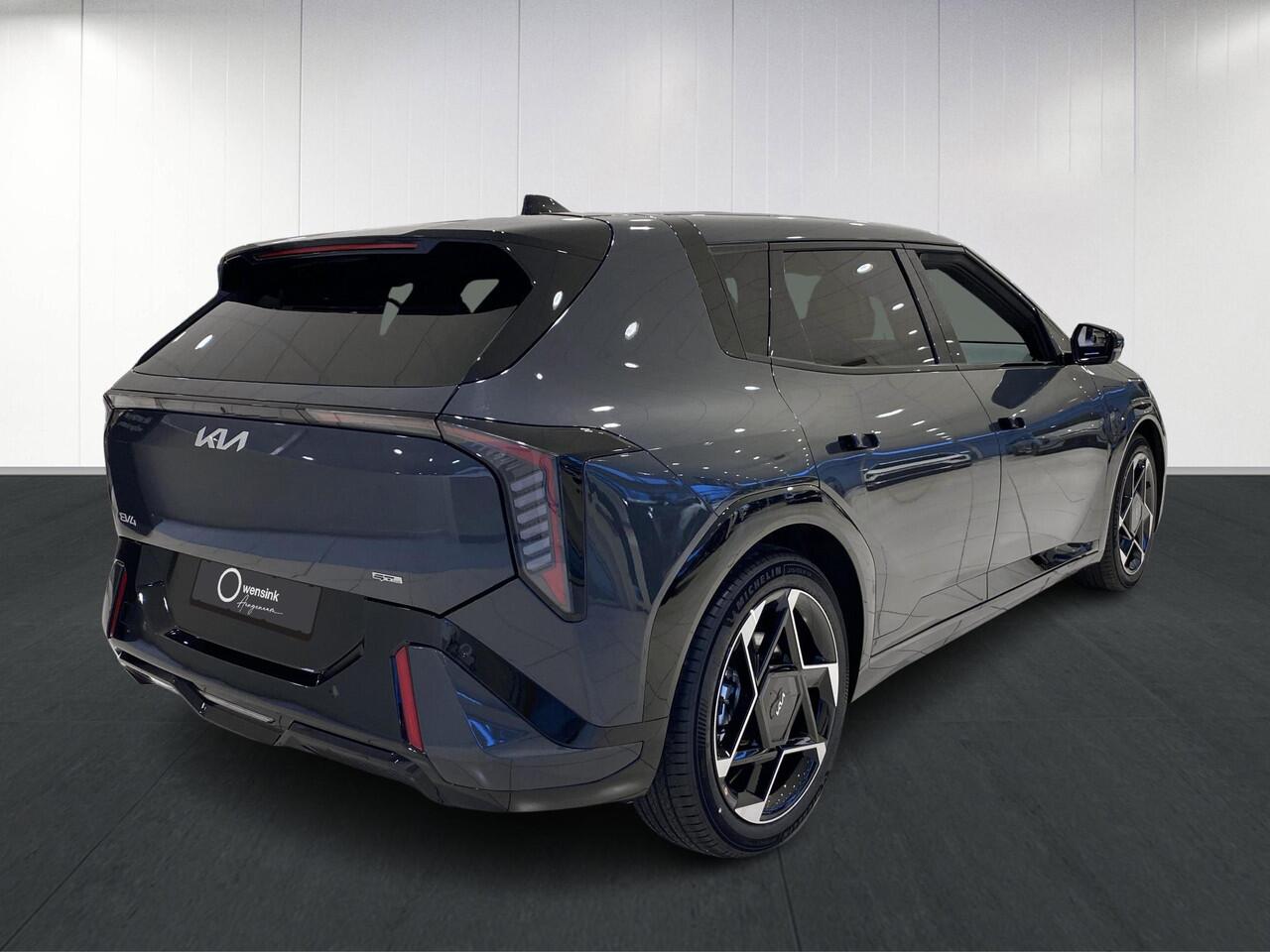 KIA EV4 GT-Line Business Edition 81.4 kWh | Adaptieve cruise control | Stoel- en stuurwielverwarming | Achteruitrijcamera | 19" LM velgen GT-Line | LED-koplampen |