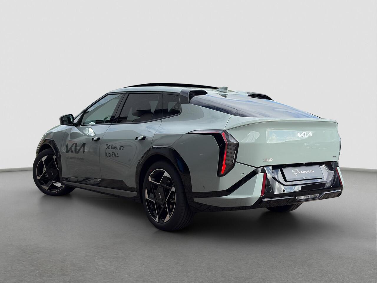 KIA EV4 Fastback GT-PlusLine 81.4 kWh Dodehoekcamera | Stoelventilatie | Pano | 360 Camera | HUD |