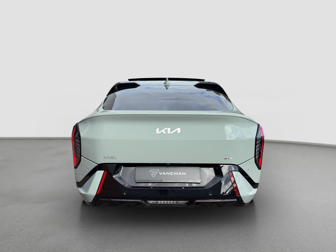 KIA EV4 Fastback GT-PlusLine 81.4 kWh Dodehoekcamera | Stoelventilatie | Pano | 360 Camera | HUD |