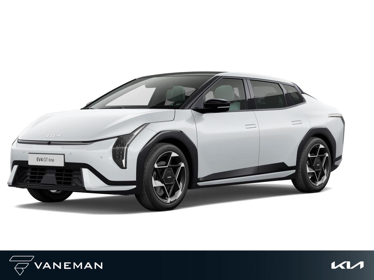 KIA EV4 Fastback GT-Line 81.4 kWh | Elektrisch glazen schuif-/kanteldak | Zelf Samenstellen