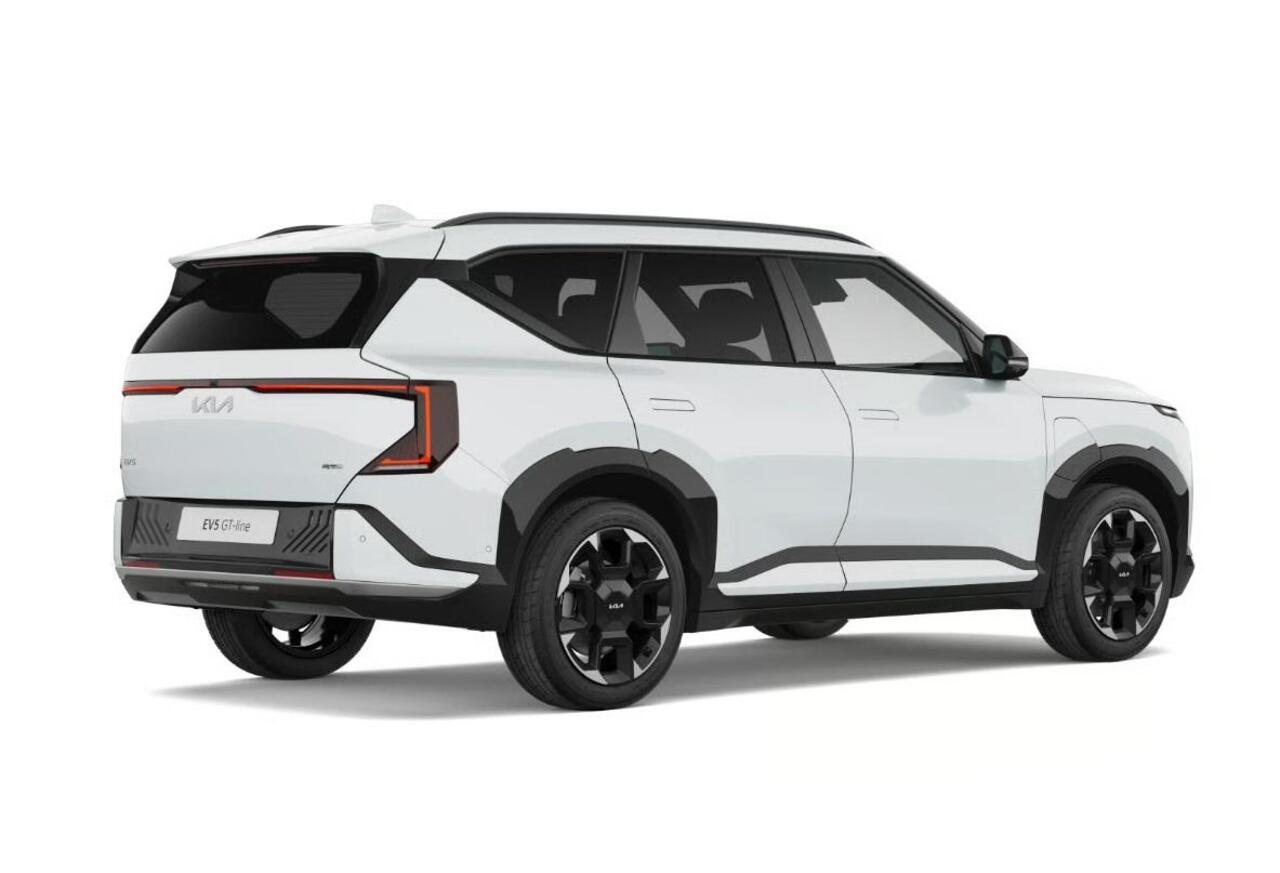 KIA EV5 GT-Line Business Edition 81.4 kWh | Panoramaschuifdak | Harman Kardon | Warmtepomp | Stoelventilatie | Stoelverwarming voor en achter | Adaptieve cruise control |