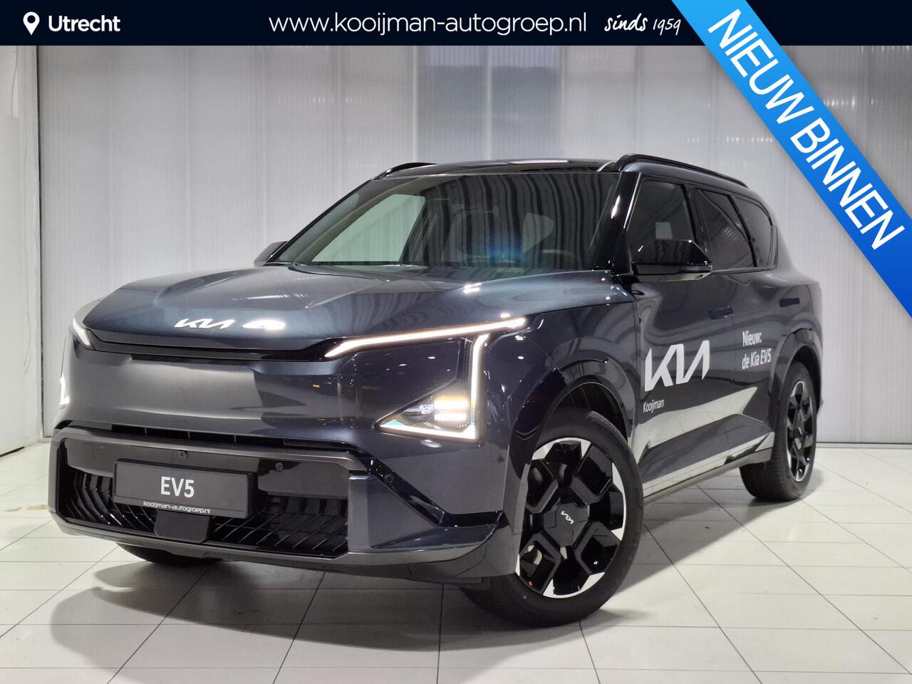 KIA EV5 GT-PlusLine 81.4 kWh Nu beschikbaar voor proefrit.