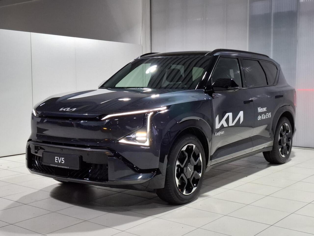 KIA EV5 GT-PlusLine 81.4 kWh Nu beschikbaar voor proefrit.