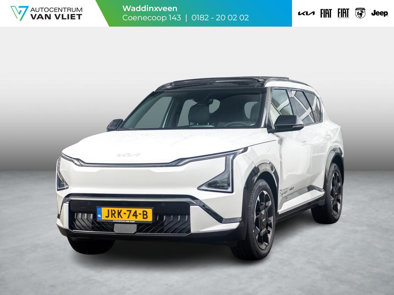 KIA EV5 GT-Line Business Edition 81.4 kWh 17 % bijtelling l Stoelverwarming l El. verstelbare stoelen met memory functie. l Zwarte logo's.
