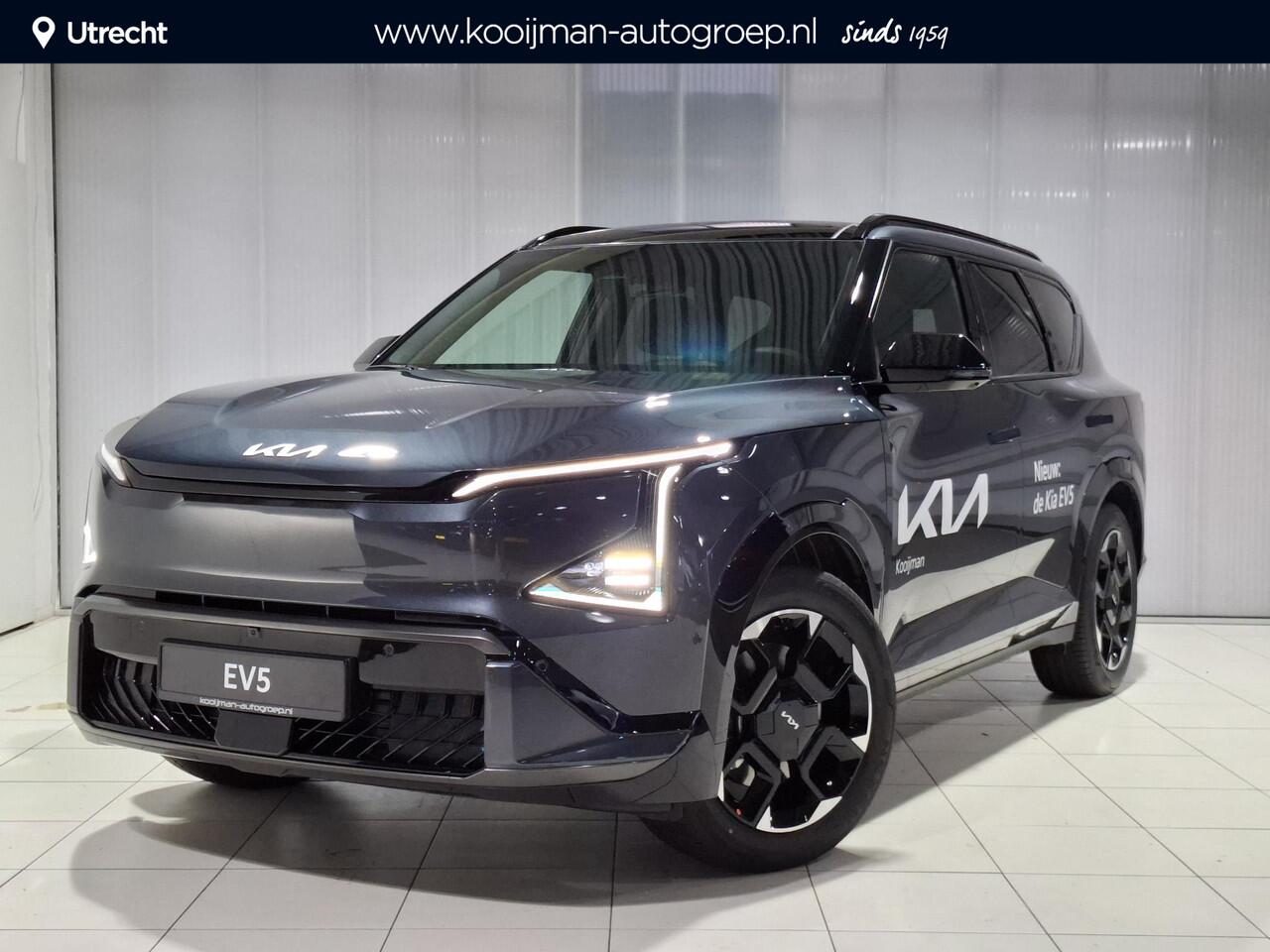 KIA EV5 GT-PlusLine 81.4 kWh Nu beschikbaar voor proefrit.