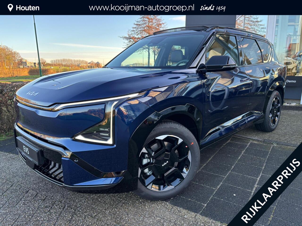 KIA EV5 GT-Line Business Edition 81.4 kWh , Direct Leverbaar!, Complete Uitvoering!, Voorraadkorting!