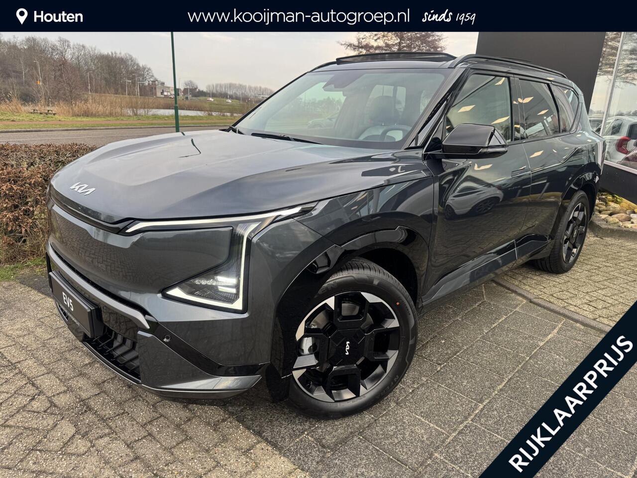 KIA EV5 GT-Line Business Edition 81.4 kWh , Direct Leverbaar!, Complete Uitvoering!, Voorraadkorting!