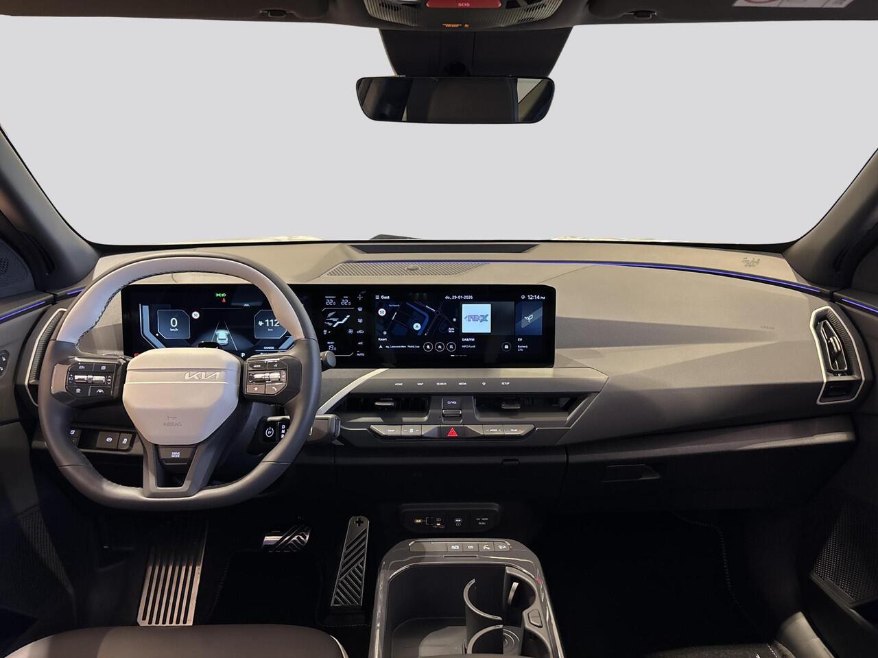 KIA EV5 GT-Line Business Edition 81.4 kWh | Panoramaschuifdak | Harman Kardon | Warmtepomp | Stoelventilatie | Stoelverwarming voor en achter | Adaptieve cruise control |