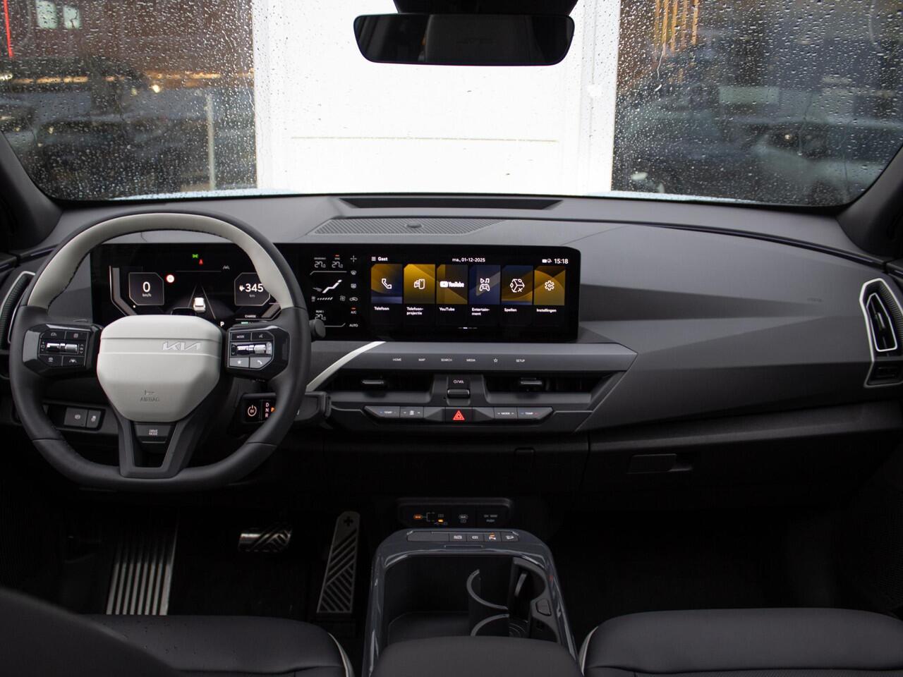 KIA EV5 GT-Line Business Edition 81.4 kWh Panorama dak | Elektrische achterklep | Stoel+Stuurverwarming | GT pakket | Uit voorraad leverbaar